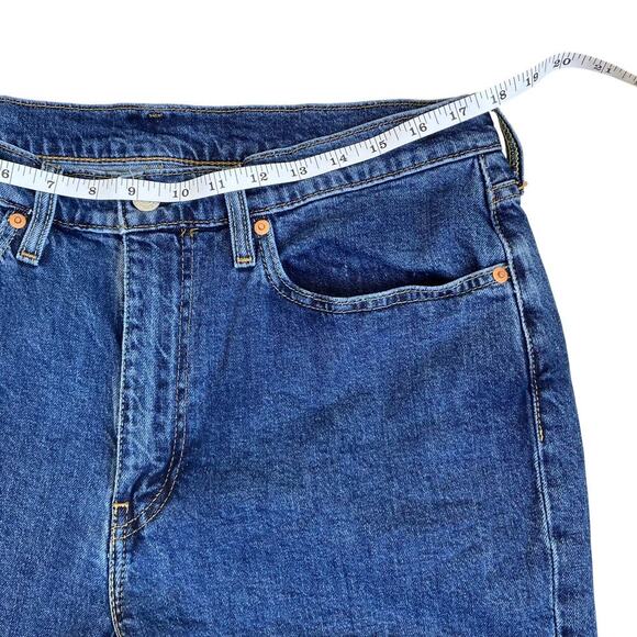 Levi’s Premium 514 Mens 34x32 Mid Wash Straight Leg Jeans Casual Classic - Picture 15 of 16